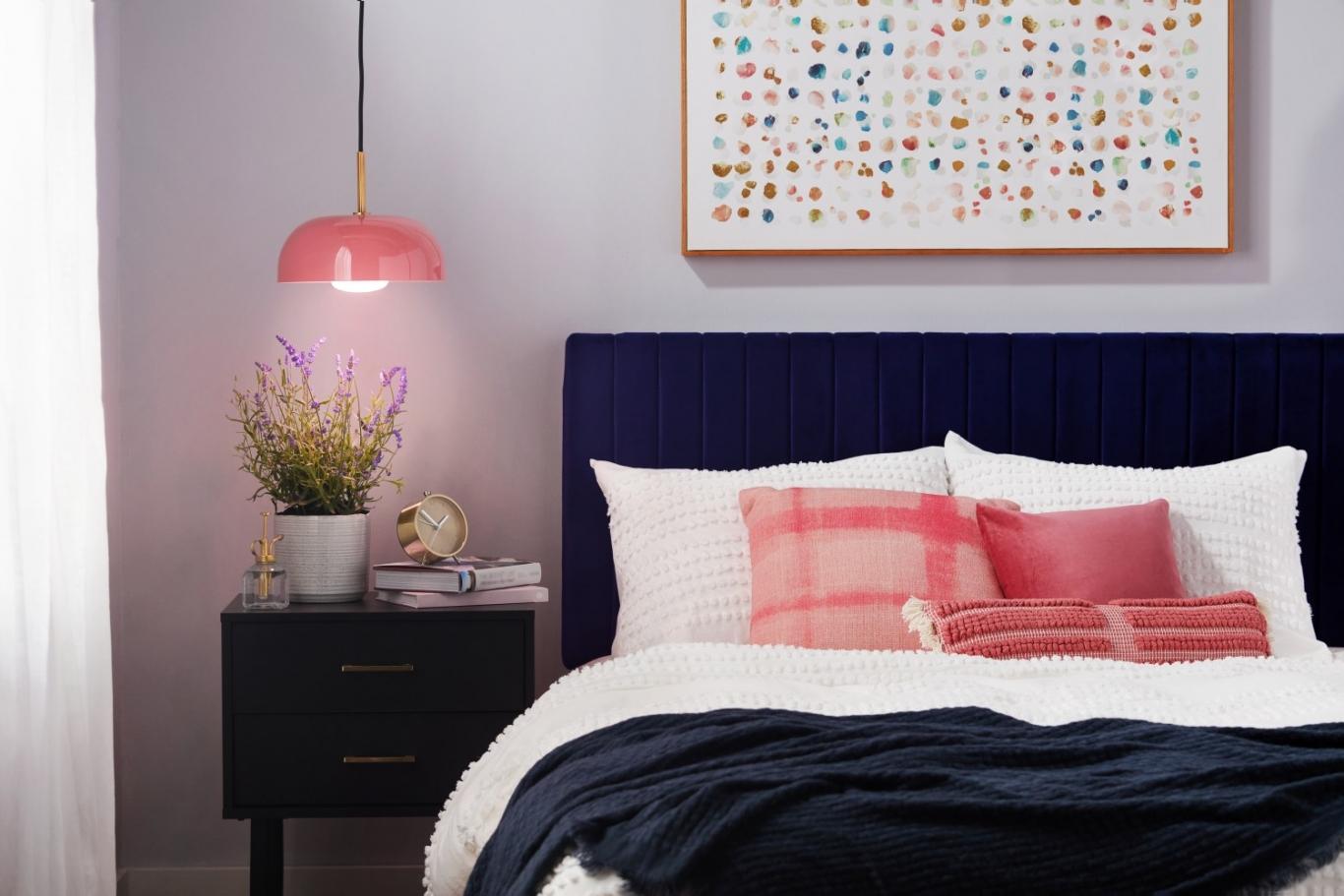 LED Grow Lights in Bedside Plant