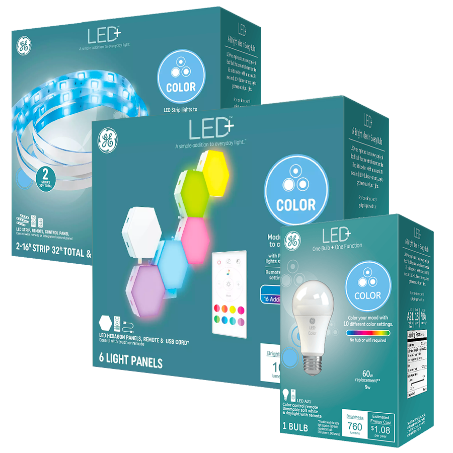 LED+ Color Changing LED Lights Color LED Light Bulbs