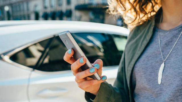 Girl on phone