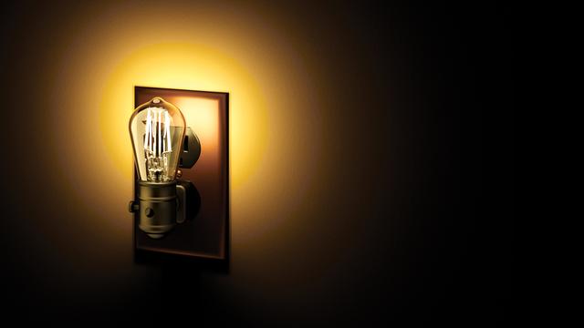 LED Nightlight Energy Saving Light Automatic Control Wall Night Light Lamp #C 