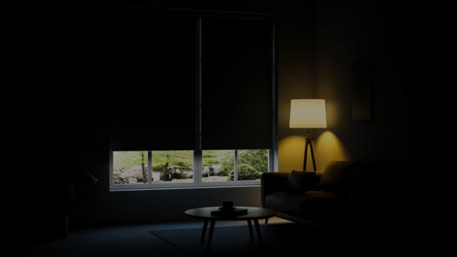 Blackout effect in Living room