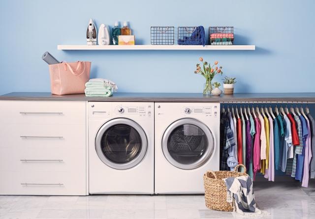 standard soft white bulb laundry room