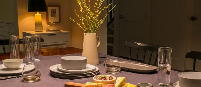 Dining room standard soft white bulb