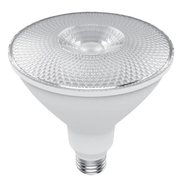GE Basic LED 90 Watt Replacement, Bright White, PAR38 Outdoor Floodlight Bulbs (2 Pack)