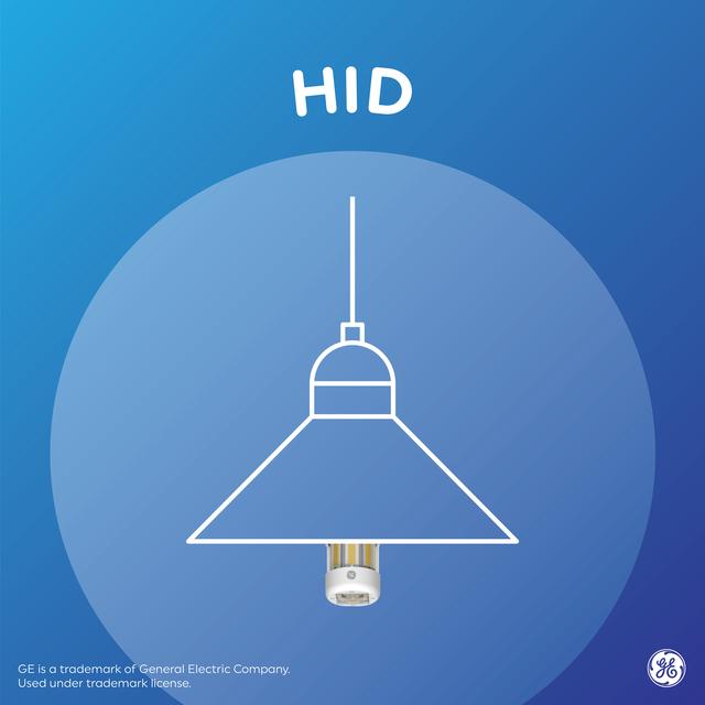 GE Classic LED 400 Watt Replacement, Cool White, ED28 HID Bulb (1 Pack)