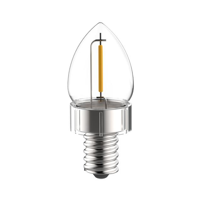 GE Specialty LED 7 Watt Replacement, Soft White, C7 Night Light Bulbs (2 Pack)