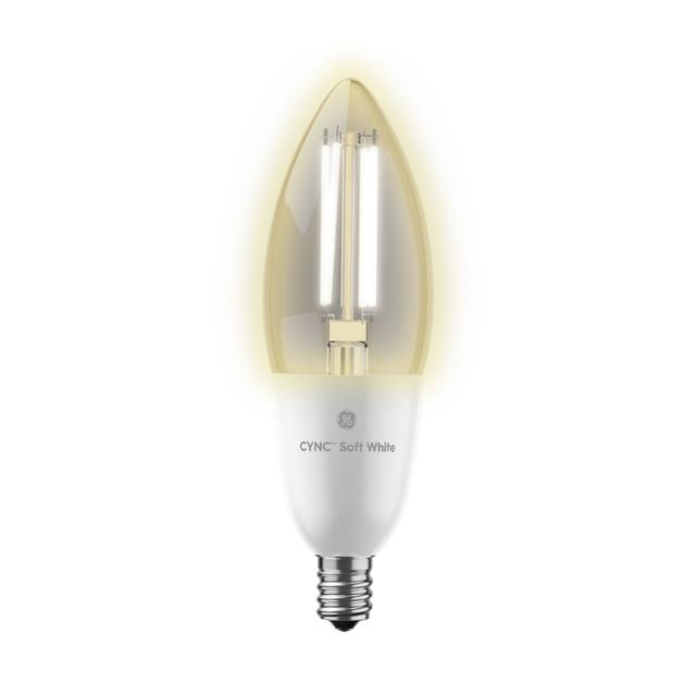 Product Image of GE Cync Soft White Smart Deco 60W Candelabra Base Bulb (1-Pack)