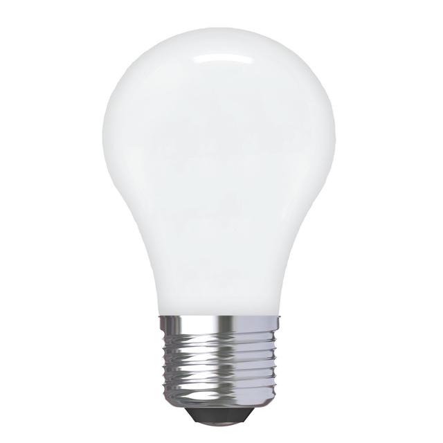 Product Image of GE Soft White 60W Replacement LED Light Bulbs White Ceiling Fan Medium Base A15  (2-Pack)