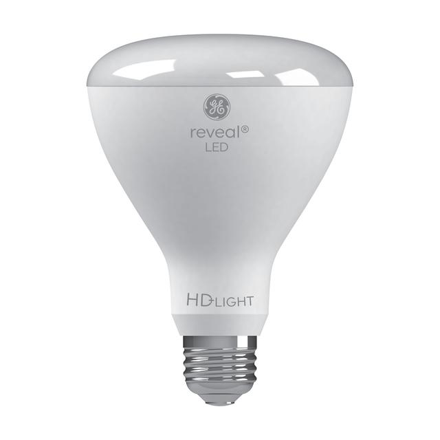 GE Reveal HD+ LED 90 Watt Replacement, Reveal, BR30 Indoor Floodlight Bulbs (2 Pack)