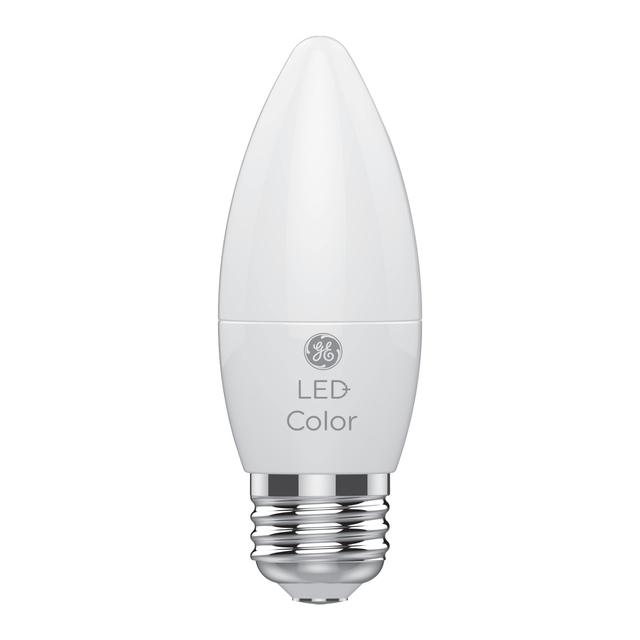 Product Image of GE LED+ Color 40-Watt Replacement Decorative Medium Base LED Light Bulbs (2-Pack)