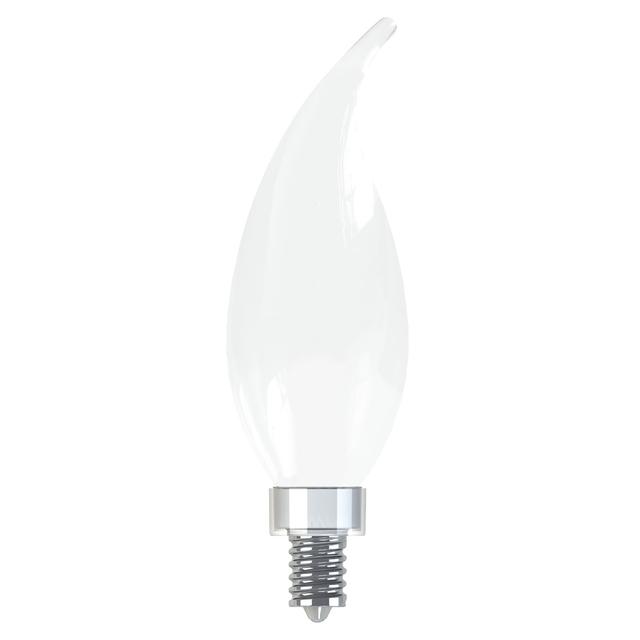 Product Image of GE Soft White LED 40W Replacement Frosted Decorative Bent Tip Candelabra Base CAC Light Bulb (1-Pack)