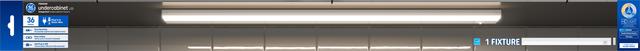 Front package of GE Undercabinet LED 3-Color 22W LED Plug-in & Direct Wire 36in Linkable Integrated Light Fixture