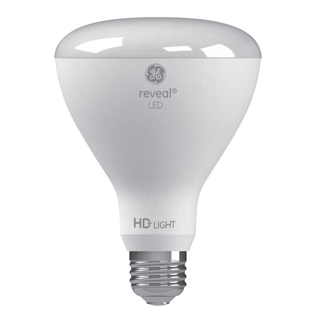 Product Image of GE Reveal HD+ Color-Enhancing 65W Replacement LED Light Bulbs Indoor Floodlight BR30 (2-Pack)