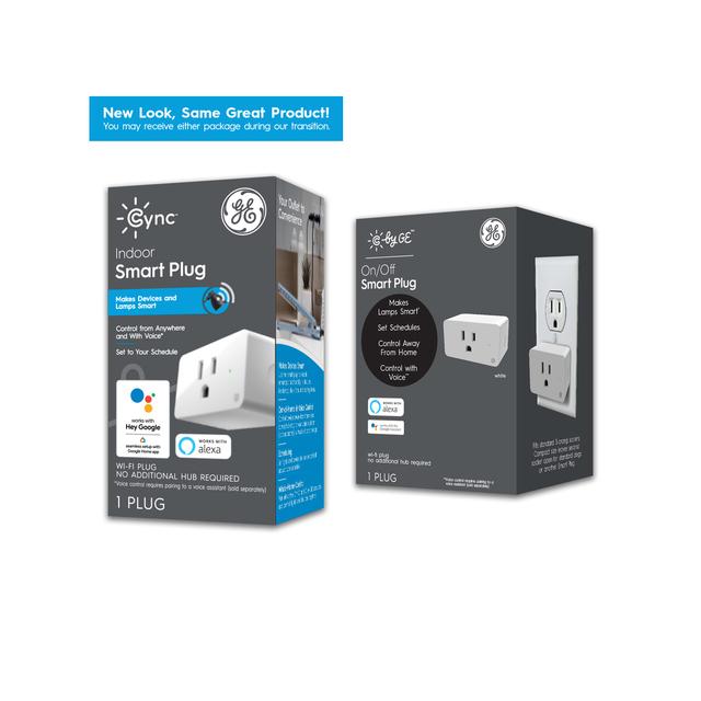 Product Image of GE C by GE 120-Volt-Volt 1-Outlet Indoor Smart Plug (Packaging May Vary)