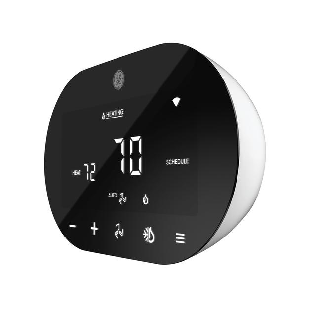 Product Image of CYNC Smart Thermostat (1 Wi-Fi Thermostat), Programmable, Bluetooth/Wi-Fi Enabled, Works With Alexa, Google Assistant Without Hub, White