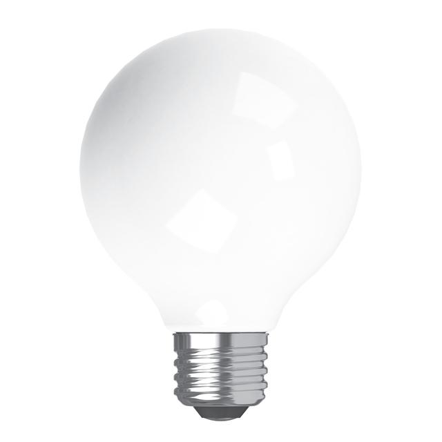 Product Image of GE Refresh HD Daylight 60W Replacement LED Light Bulbs Decorative Globe White Medium Base G25 (2-Pack)