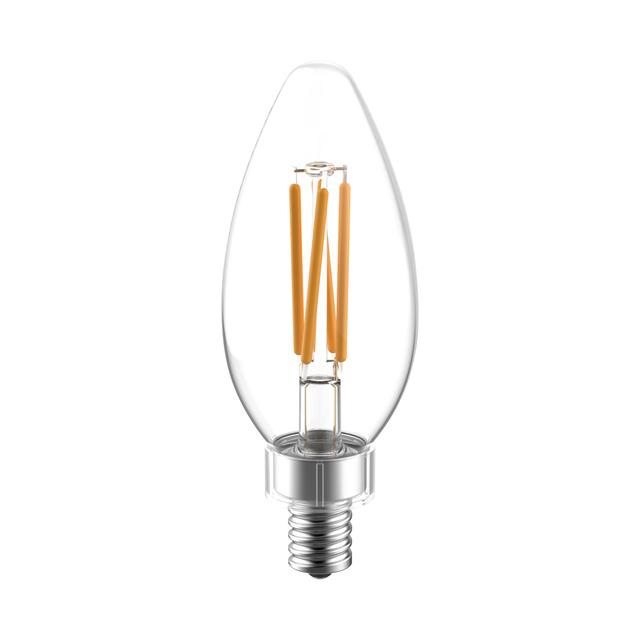 Ge Reveal Hd Color Enhancing 60w Replacement Led Chandelier Light Bulbs 2 Pack Clear Blunt Tip Candelabra Base E12 Bulb Bc Candelabra Base Led Light Bulbs, Led E12 Chandelier Light Bulb