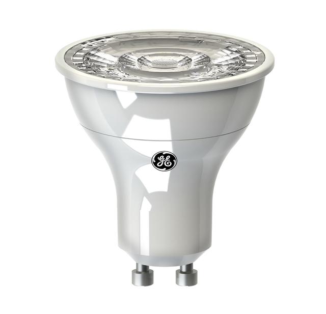 observación Antología Cuerpo GE Warm White 50W Replacement LED Dimmable Track Recessed GU10 Base MR16  Light Bulb
