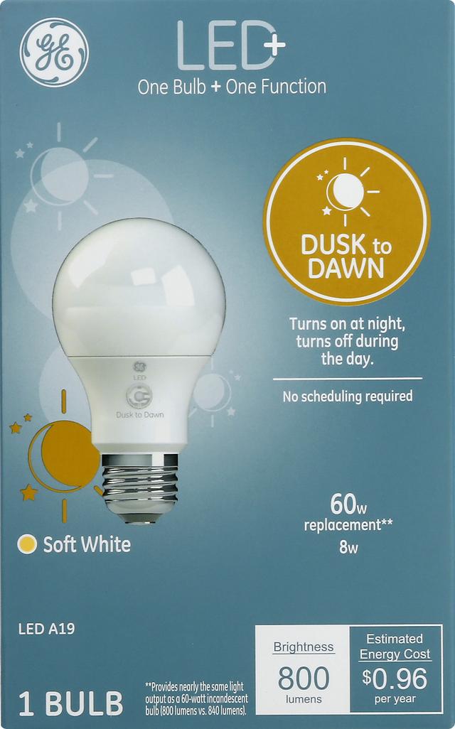 LED+ Dusk to Dawn Soft White 60W Replacement LED Light ...