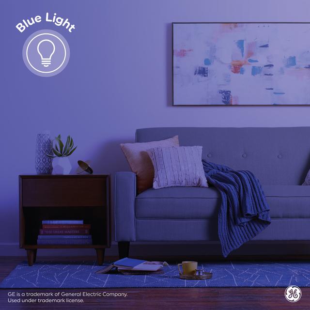 GE Classic/LED Core LED 6 Watts, Blue Light, PAR38 Outdoor Floodlight Bulbs (1 Pack)