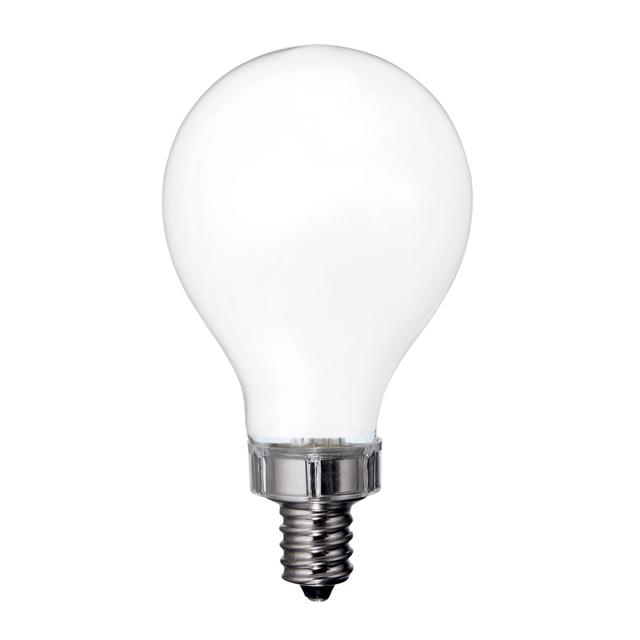 Product Image of GE Relax HD Soft White 60W Replacement LED Light Bulbs Ceiling Fan Candelabra Base White A15 