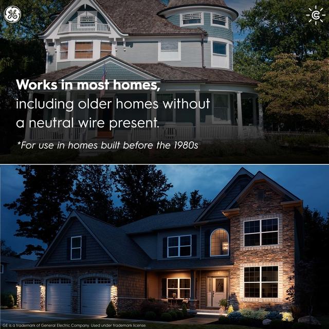 GE CYNC Smart Light Switch On/Off Toggle Style, No Neutral Wire