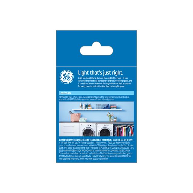 GE Refresh HD LED 45 Watt Replacement, Daylight, R20 Indoor Floodlight Bulbs (1 Pack)