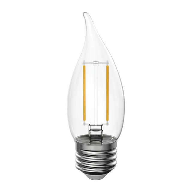 GE Reveal HD+ LED 40 Watt Replacement, Reveal, CA11 Deco - Candle Bulbs (3 Pack)