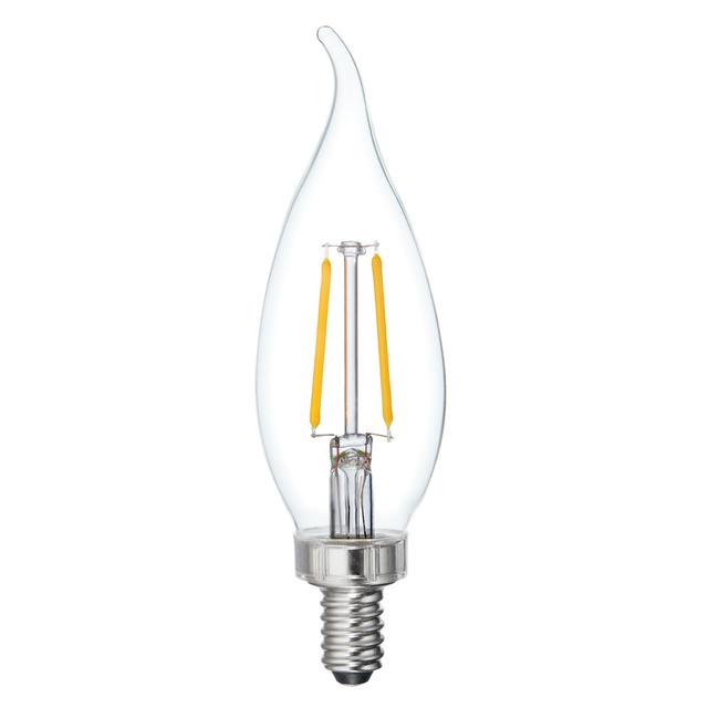 GE Relax HD LED 25 Watt Replacement, Soft White, CA11 Deco - Candle Bulbs (3 Pack)