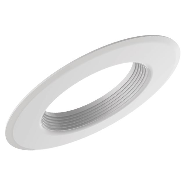 GE Changeable Trim Ring, White Baffle, 4-inches
