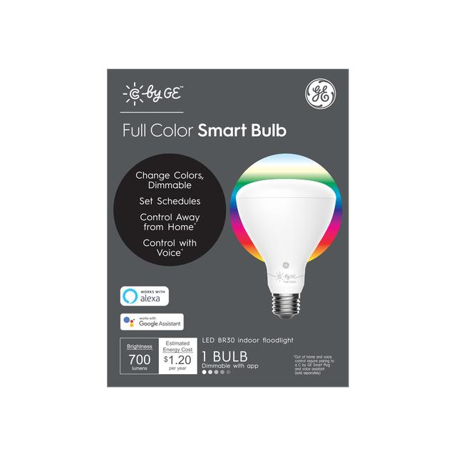 Ampoule BR30 (1-Pack) intelligente couleur Cync de GE