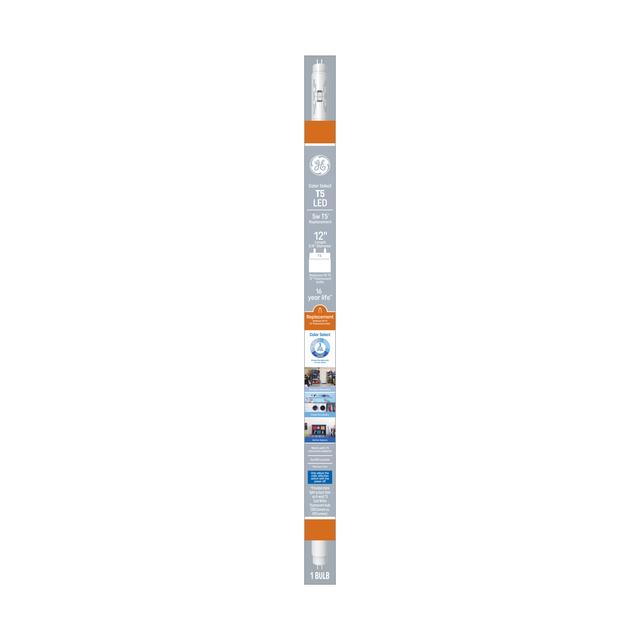 GE Color Select LED 8 Watt Replacement, T5 LED Tube Bulb (1 Pack)