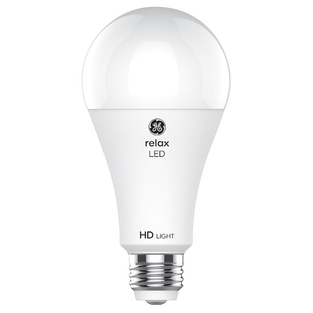 GE Relax HD LED 150/100/50 Watt Replacement, Soft White, A21 3-Way Bulb (1 Pack)
