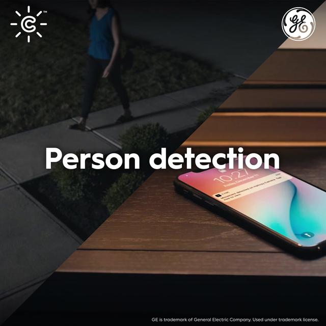 CYNC Outdoor Battery Smart Camera, HD Resolution, Night Vision Works with Alexa and Google Assistant, Wi-Fi Enabled, No Hub Required (1-Pack)