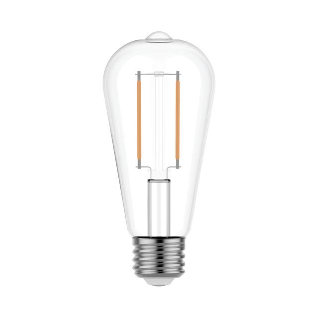 GE Relax HD LED 40 Watt Replacement, Soft White, ST19 Edison Bulbs (2 Pack)