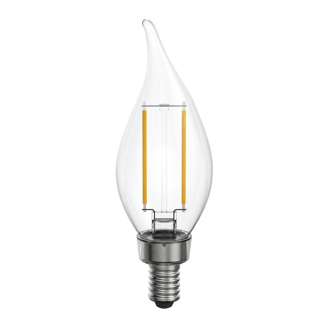 GE Reveal HD+ LED 25 Watt Replacement, Reveal, CA11 Deco - Candle Bulbs (3 Pack)