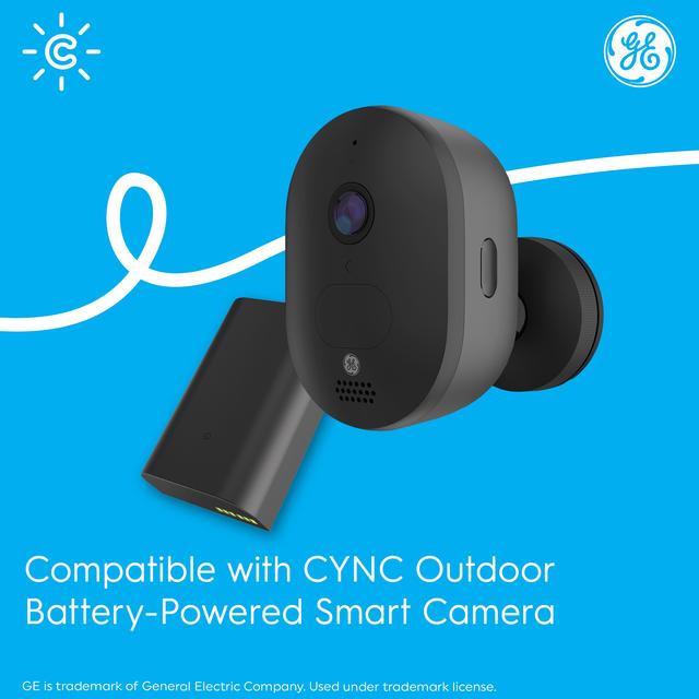 CYNC Outdoor Camera Rechargeable Battery, Works with CYNC Outdoor Battery Camera, 1-Pack