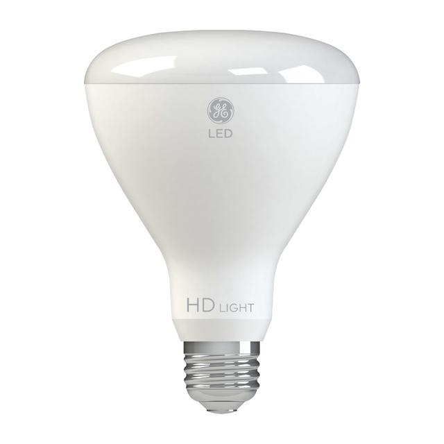 GE Refresh HD LED 65 Watt Replacement, Cool Daylight, R30 Indoor Floodlight Bulbs (2 Pack)