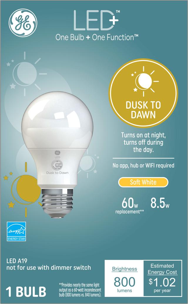 Ge Lighting Led Dusk To Dawn Light, What Is The Best Dusk To Dawn Light Bulb