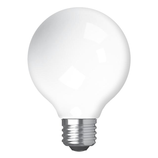 Product Image of GE Soft White 40W Replacement LED Decorative G25 Light Bulbs (2-Pack)
