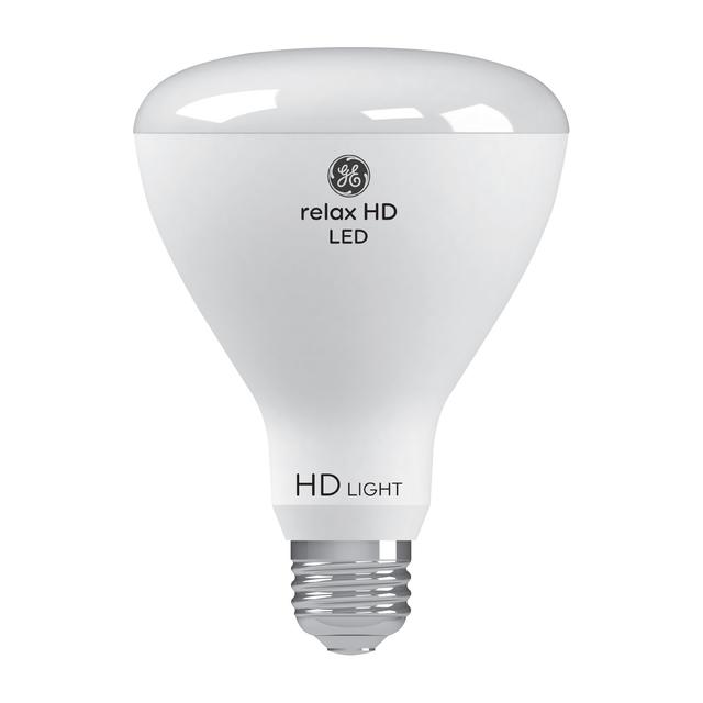 GE Relax HD LED 65 Watt Replacement, Soft White, BR30 Indoor Floodlight Bulb (1 Pack)