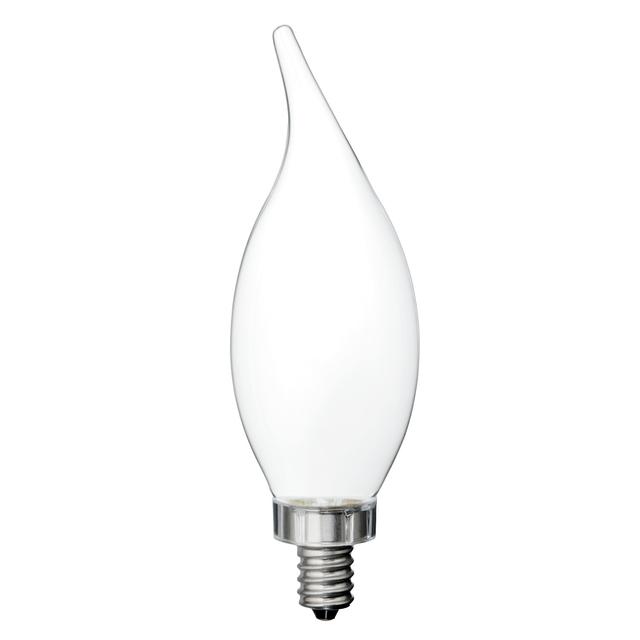 GE Refresh HD LED 60 Watt Replacement, Daylight, CA11 Deco - Candle Bulbs (3 Pack)