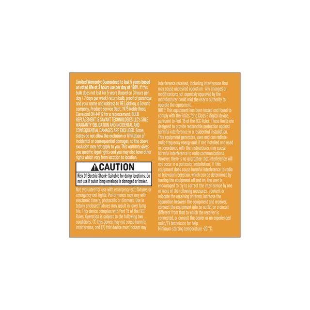 GE Relax HD LED 60 Watt Replacement, Warm White, PAR16 Indoor Floodlight Bulbs (2 Pack)