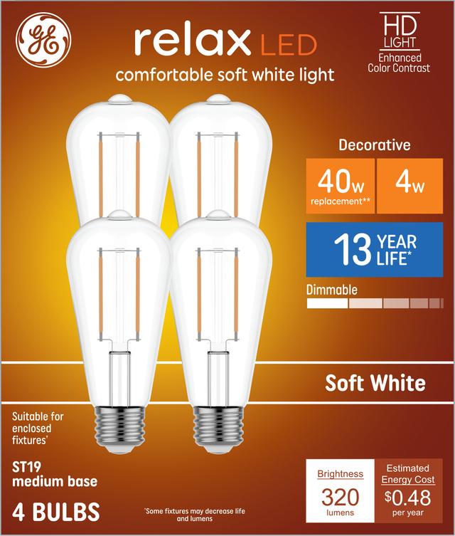 Soft white shop 40 watt bulbs