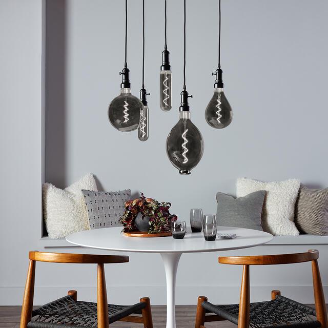 GE Vintage Style Gun Metal Pendant Fixture