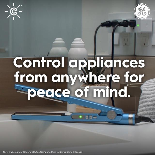 GE CYNC Indoor Smart Plug, WIFI Plug, Alexa and Google Home