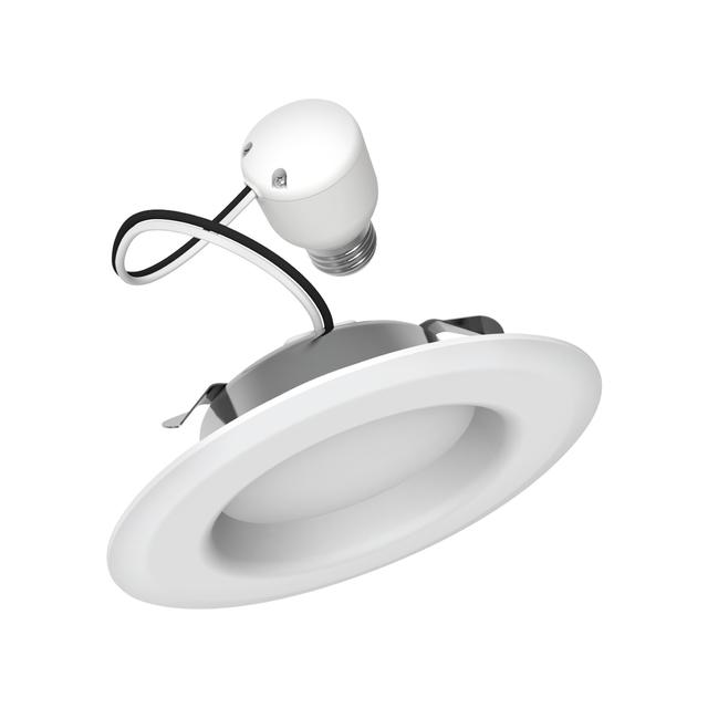 GE Relax LED Recessed Downlight Fixture, 65 Watt Replacement, 4-Inches, RS4 (1 Pack)