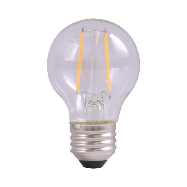 GE Classic LED 60 Watt Replacement, Soft White, G16.5 Deco - Globe Bulbs (4 Pack)