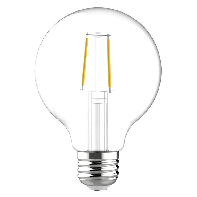 GE Refresh HD LED 40 Watt Replacement, Daylight, G25 Vanity - Globe Bulb (1 Pack)