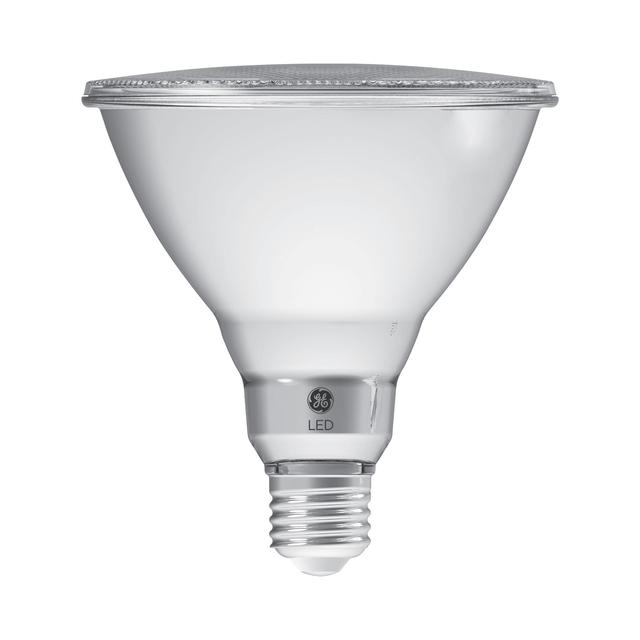 GE Outdoor Style LED 90 Watt Replacement,Warm White, PAR38 Outdoor Floodlight Bulbs (2 Pack)